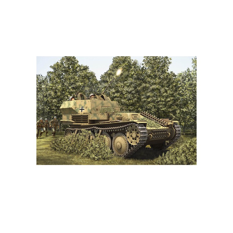 Flak 38 pz.kpfw .38 (t) 1/35 plastic plastic model | Scientific-MHD