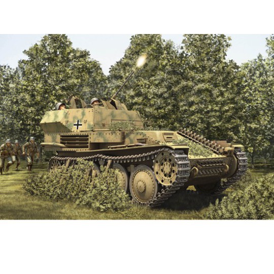 Flak 38 pz.kpfw .38 (t) 1/35 plastic plastic model Flak 38 pz.kpfw .38 (t) 1/35 plastic plastic model | Scientific-MHD