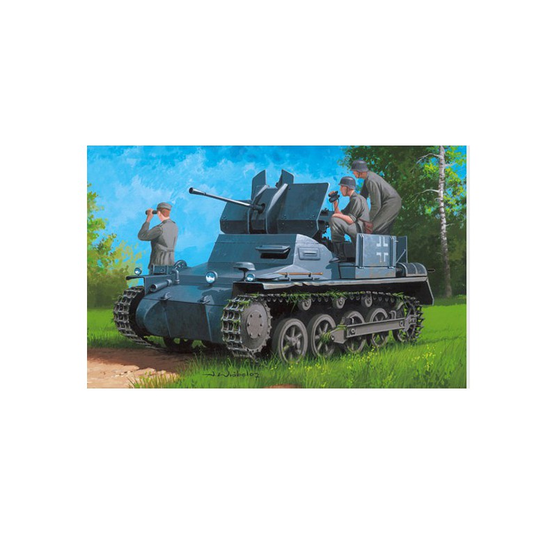 Flakpanzer IA 1/35 plastic plastic model | Scientific-MHD