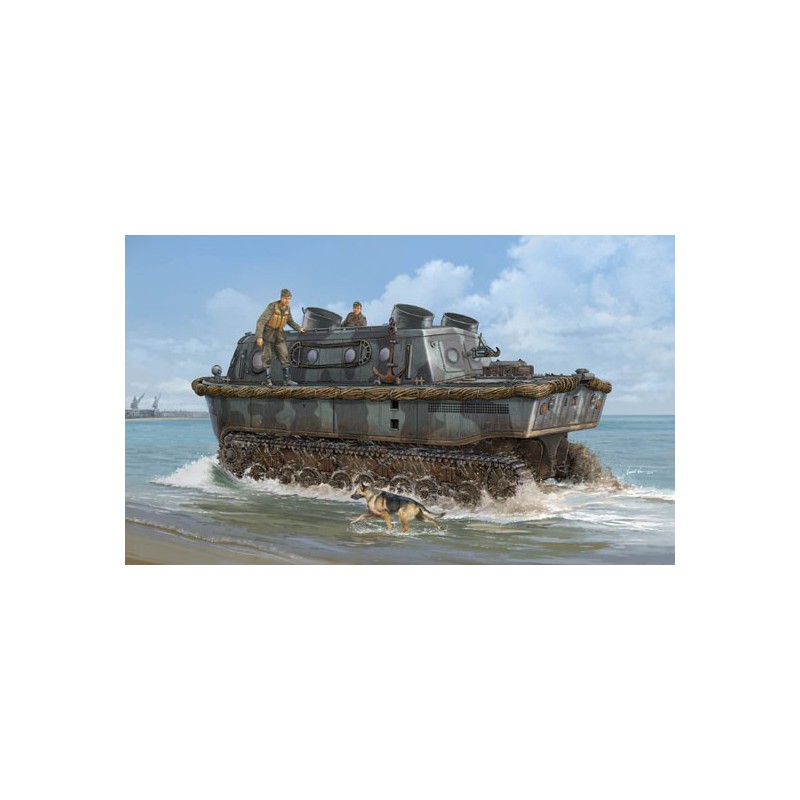 Plastic tank model German LSP Early Type 1/35 | Scientific-MHD