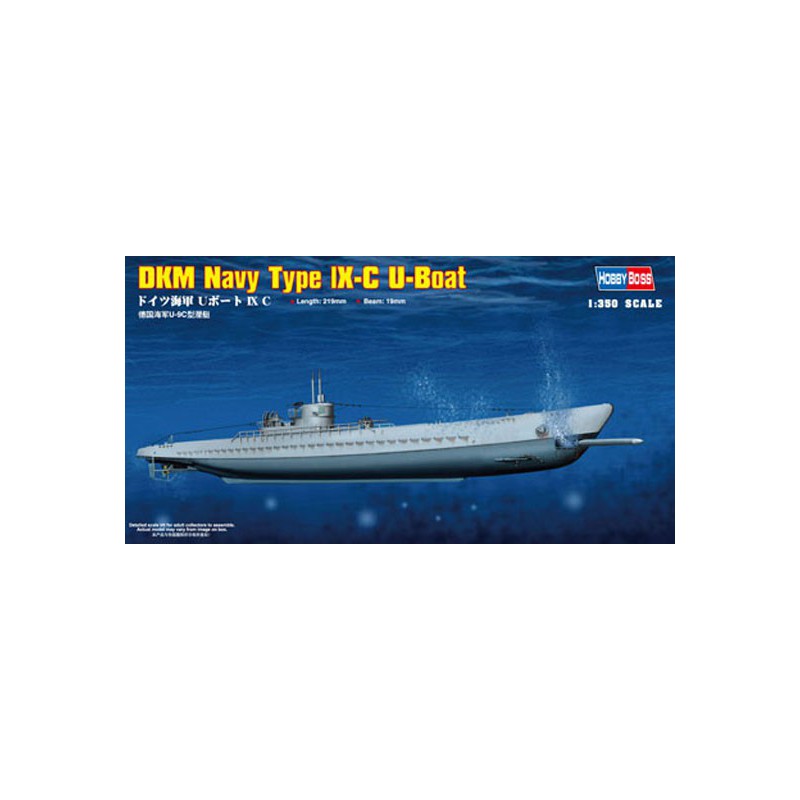 LX-C U-Boat 1/350 plastic boat model | Scientific-MHD