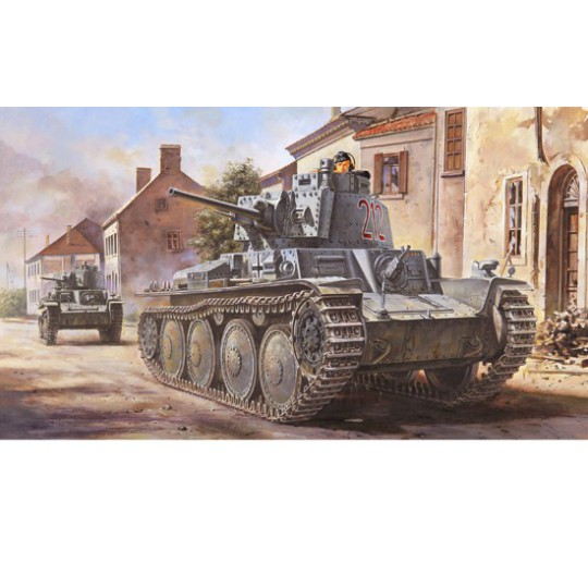 PZ.KPFW plastic tank model. / PZ.BFWG 38 (t) ausf. B 1/35 PZ.KPFW plastic tank model. / PZ.BFWG 38 (t) ausf. B 1/35 | Scientific-MHD