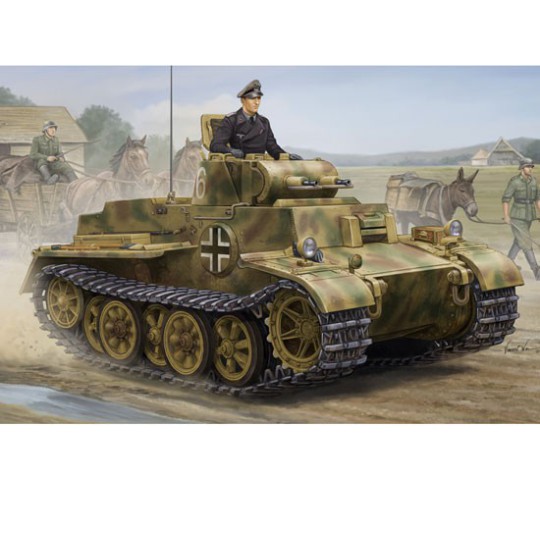 Pzkpfw.i ausf.f (vk1801) plastic tank model) 1/35 Pzkpfw.i ausf.f (vk1801) plastic tank model) 1/35 | Scientific-MHD