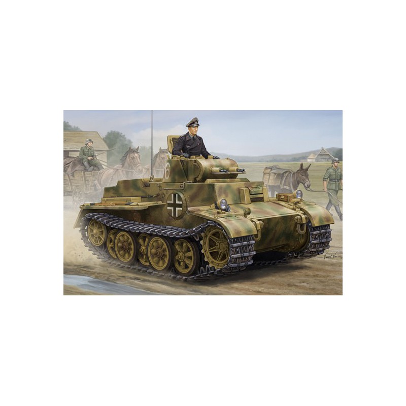 Pzkpfw.i ausf.f (vk1801) plastic tank model) 1/35 | Scientific-MHD