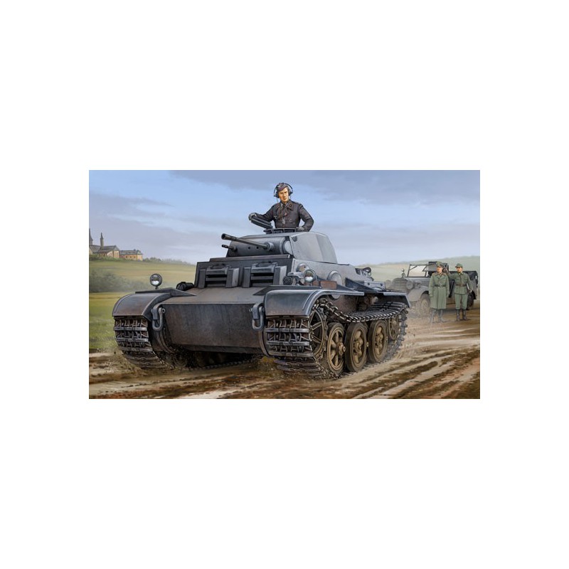 Plastic tank model German pzkpfw.ii ausf.j 1/35 | Scientific-MHD