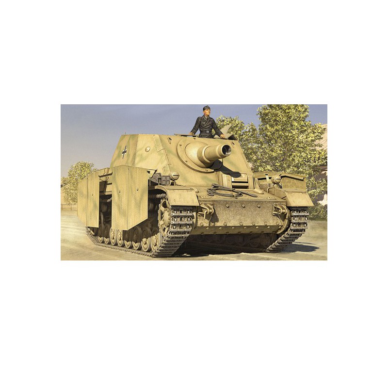 SD plastic tank model. KFZ.166 Brummbar 1/35 | Scientific-MHD