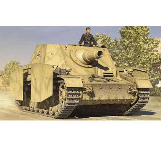 SD plastic tank model. KFZ.166 Brummbar 1/35 SD plastic tank model. KFZ.166 Brummbar 1/35 | Scientific-MHD