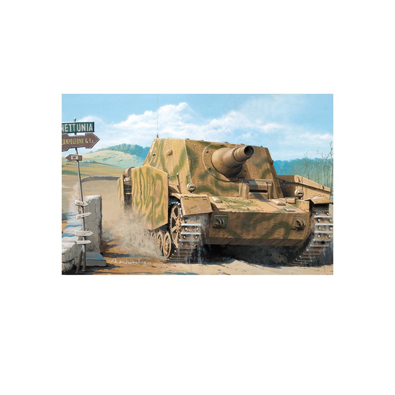 Sturmpanzer IV plastic tank model + interior 1/35 | Scientific-MHD