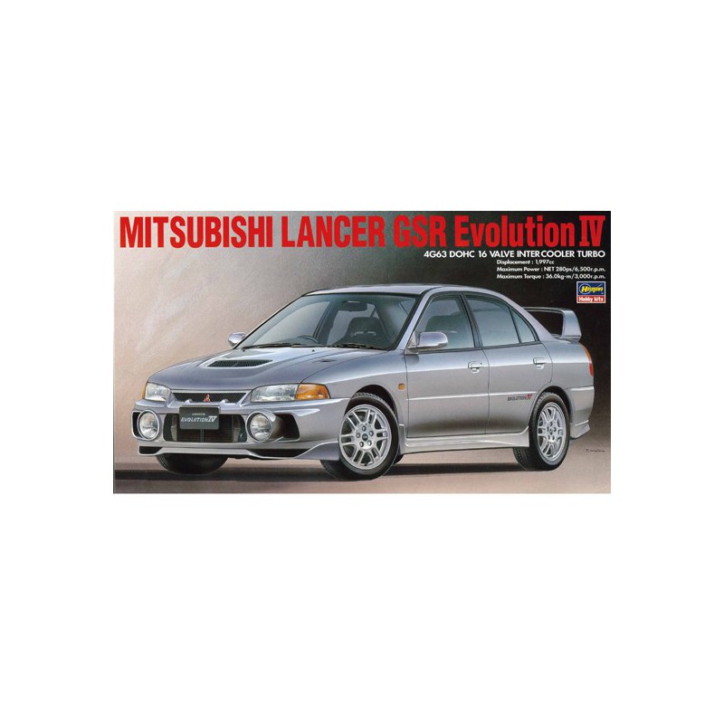 Plastic car model launch gsr evo iv 1/24 | Scientific-MHD