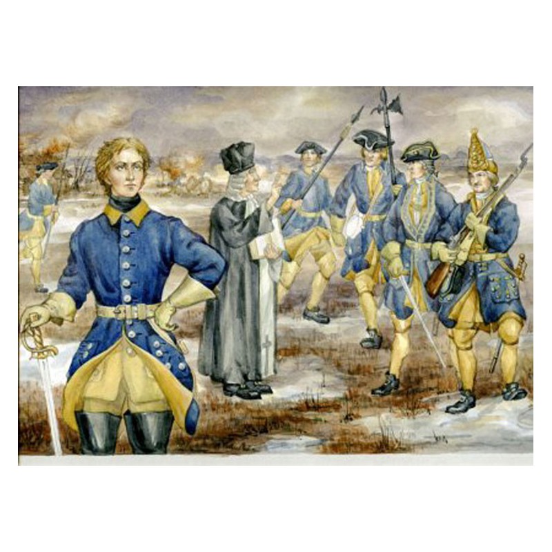 Swedish infantry figurine Charkes X | Scientific-MHD