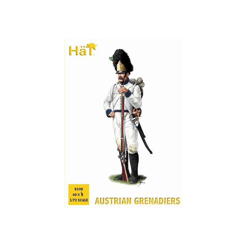Austrian grenadiers figurine 1/72 | Scientific-MHD