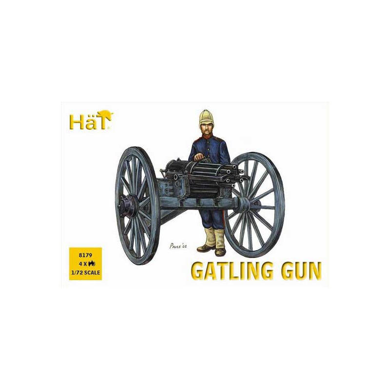 GATLING GUN 1/72 figurine | Scientific-MHD