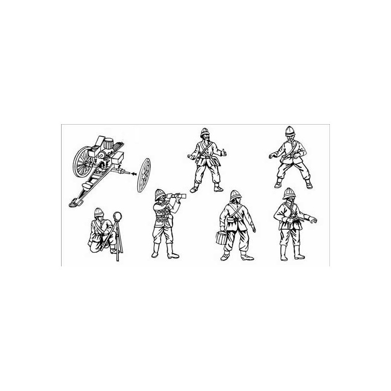 GATLING GUN 1/72 figurine | Scientific-MHD