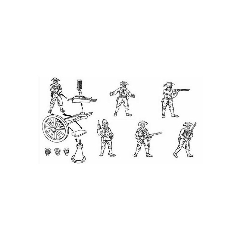 Gardner Gun 1/72 figurine | Scientific-MHD