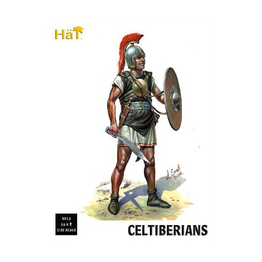 Celtiberian figurine warriors 1/32 | Scientific-MHD