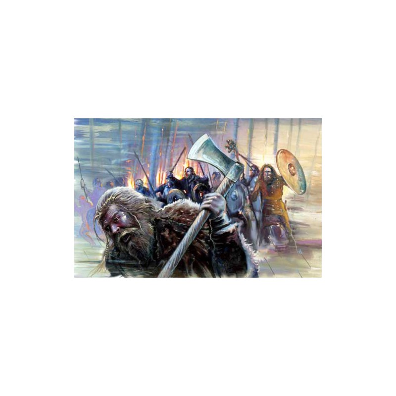 Germanic warrior figurine 1/72 | Scientific-MHD