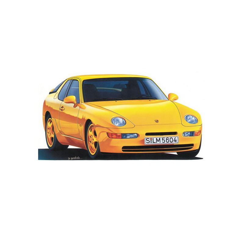 Porsche 968 CS 1/24 plastic car cover | Scientific-MHD