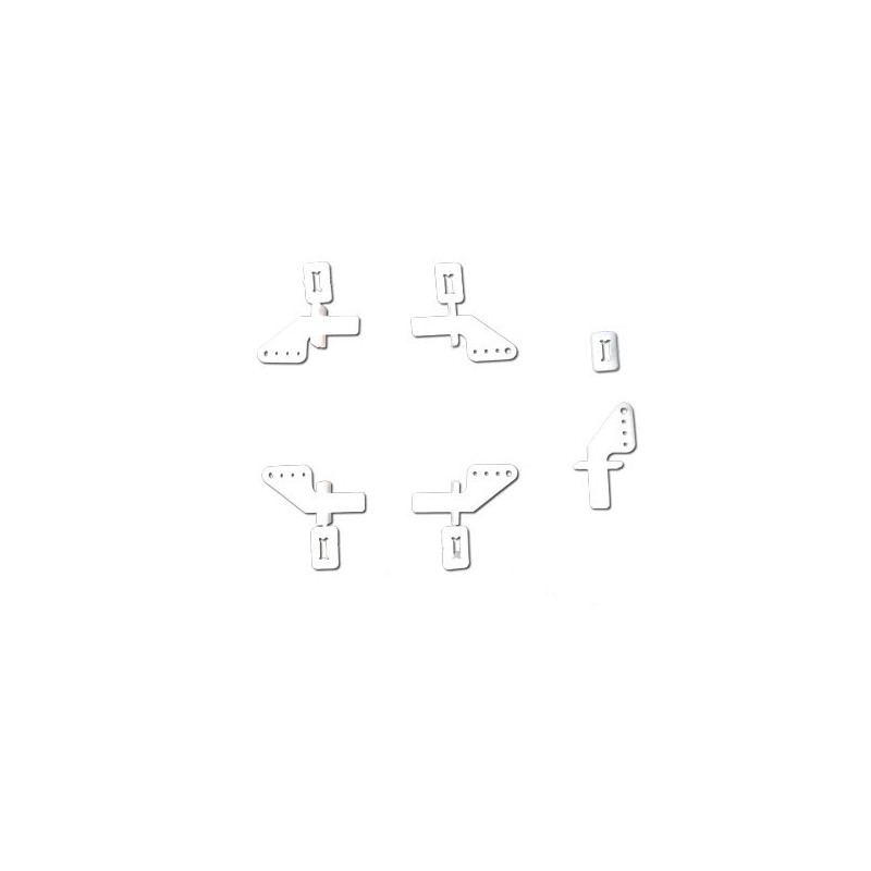 Embedded Accessory Guignols Profiles 19mm + Clips (5 pcs) | Scientific-MHD