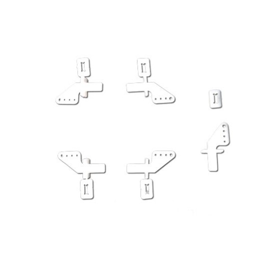 Embedded Accessory Guignols Profiles 19mm + Clips (5 pcs) | Scientific-MHD