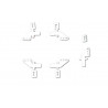 Embedded Accessory Guignols Profiles 19mm + Clips (5 pcs) | Scientific-MHD