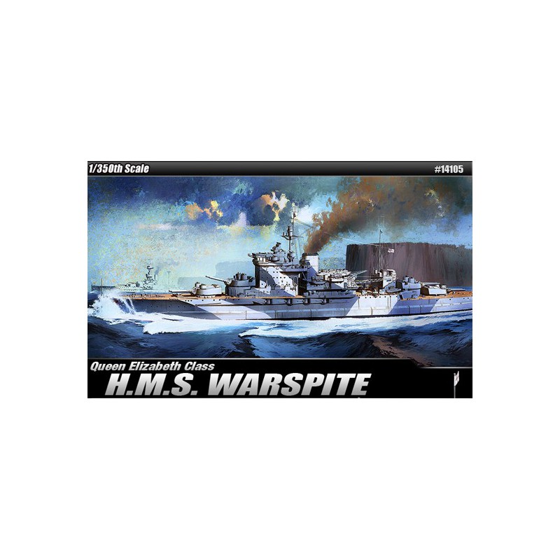 H.M.S. Warspite Queen Elizabet | Scientific-MHD