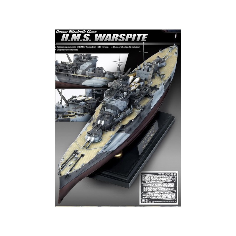 H.M.S. Warspite Queen Elizabet | Scientific-MHD