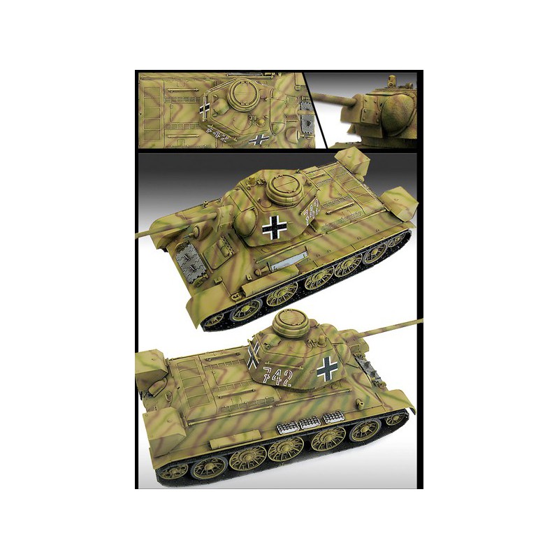 Plastic tank model German T-34/76 747R 1/35 | Scientific-MHD