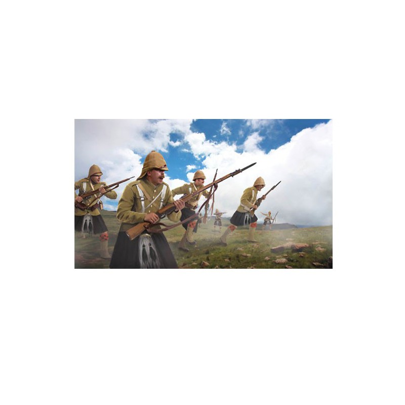 Highlanders figurine in Attack 1899-1902 1/72 | Scientific-MHD