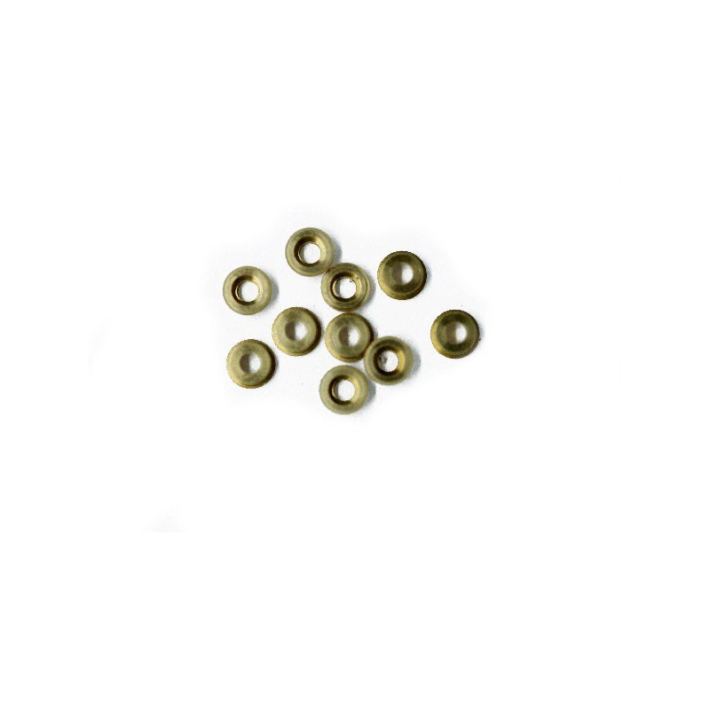 Brass hubbing hubs 5mm (10pcs) | Scientific-MHD
