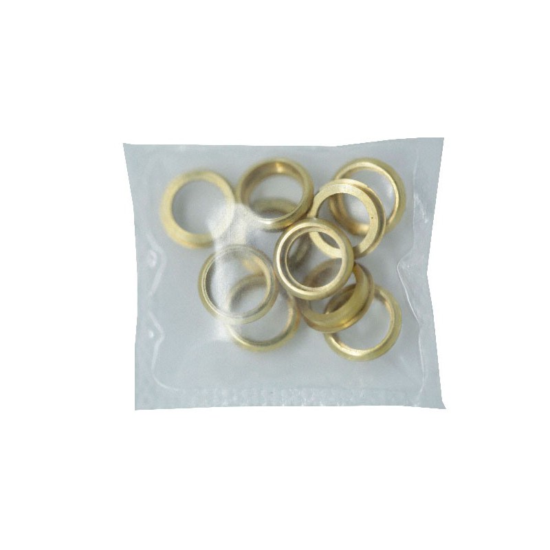 Brass porthole filing in 8mm brass porthole (10pcs) | Scientific-MHD