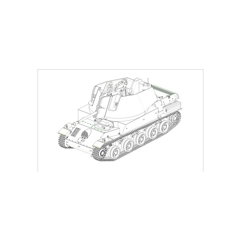 HUNGARIAN 40M NIMROD 1/35 plastic plastic model | Scientific-MHD