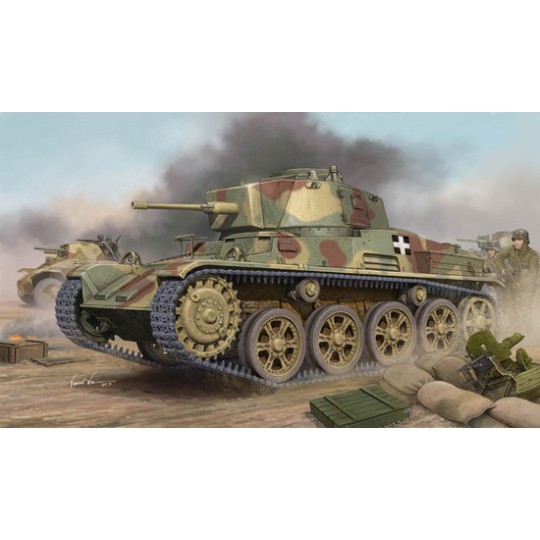 HUNG plastic tank model. 43m Toldi III (C40) 1/35 HUNG plastic tank model. 43m Toldi III (C40) 1/35 | Scientific-MHD