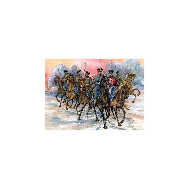 Russian hussar figurine 1/72 | Scientific-MHD