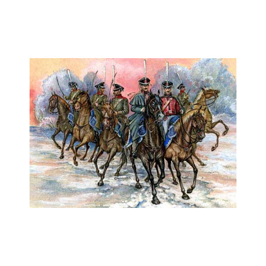 Russian hussar figurine 1/72 | Scientific-MHD