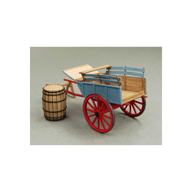 Boat to be charged and barrel overwhelming 18th century ech. 1/72 | Scientific-MHD