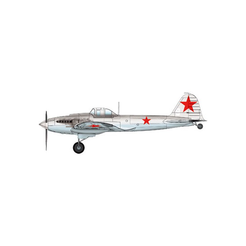 IL-2 Plastic Airplane model Stormovik Ground at. 1/32 | Scientific-MHD