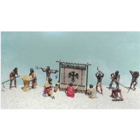 Indian figurine Mission California1/48 | Scientific-MHD