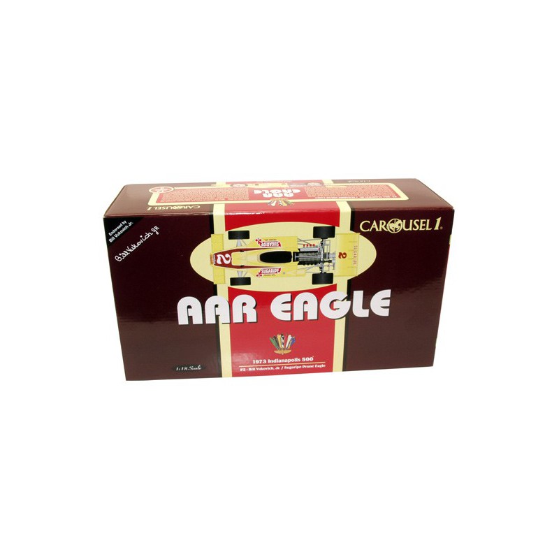 Miniature car Die Cast at1/18 Indy Eagle 1973 1/18 | Scientific-MHD