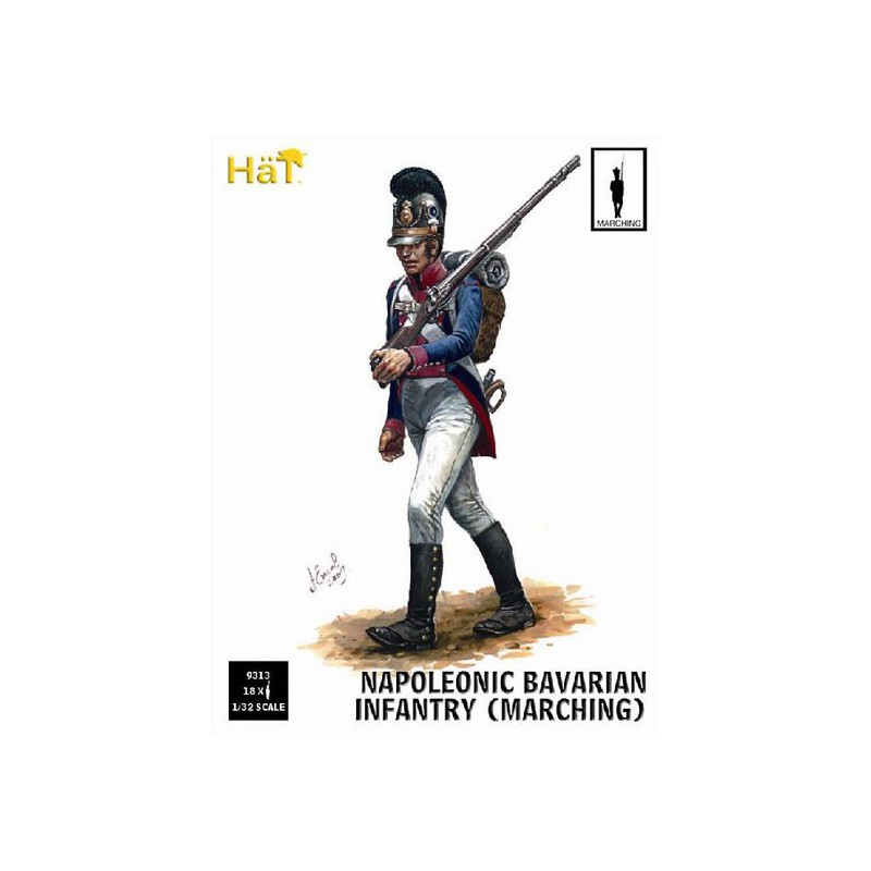 Bavarian 1/32 Bavarian infantry figurine | Scientific-MHD