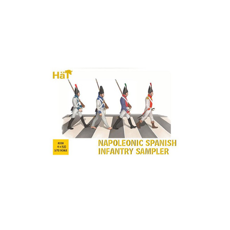 Napoleonic spanish infantry sampler 1/72 figurine | Scientific-MHD