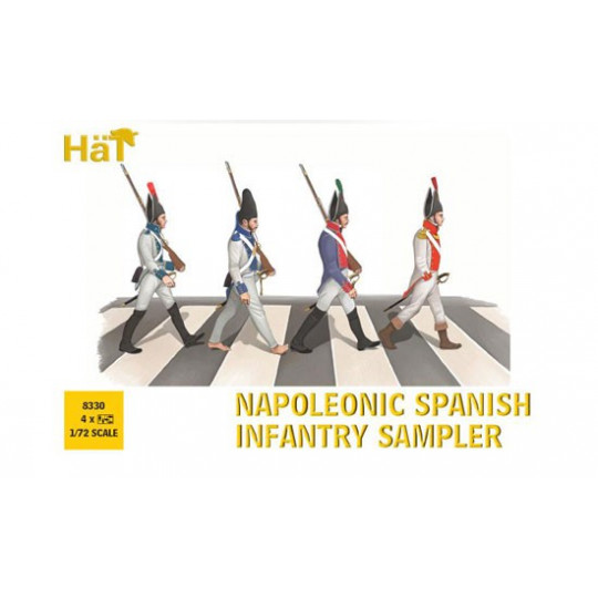 Napoleonic spanish infantry sampler 1/72 figurine | Scientific-MHD