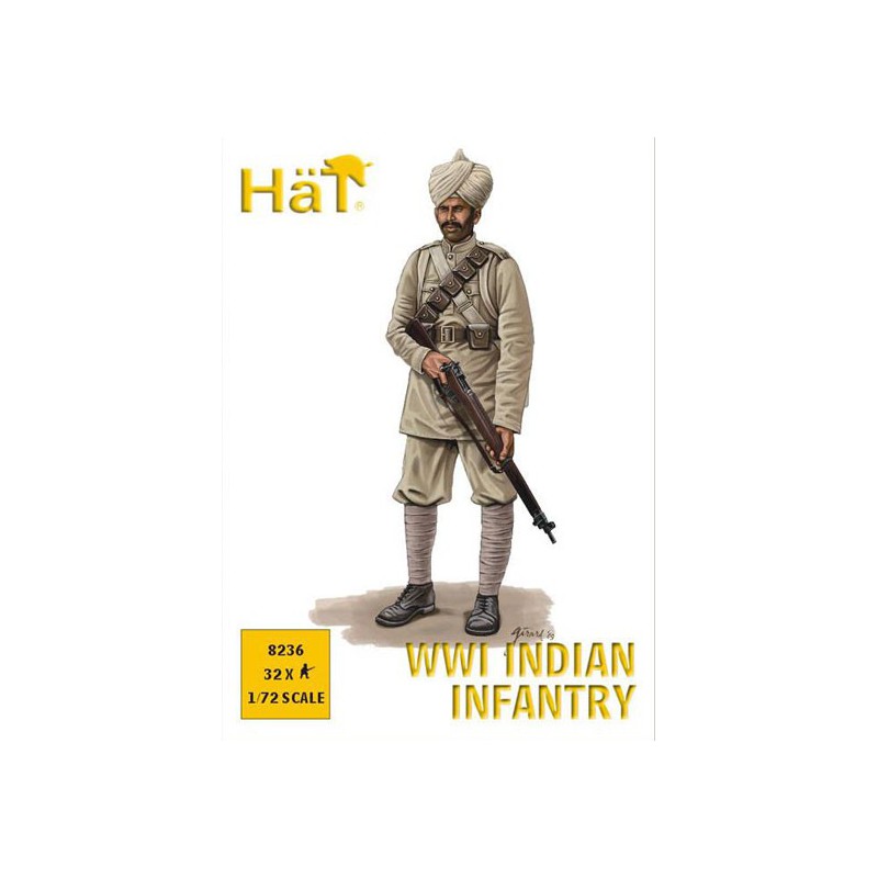 Indian infantry figurine wwi 1/72 | Scientific-MHD