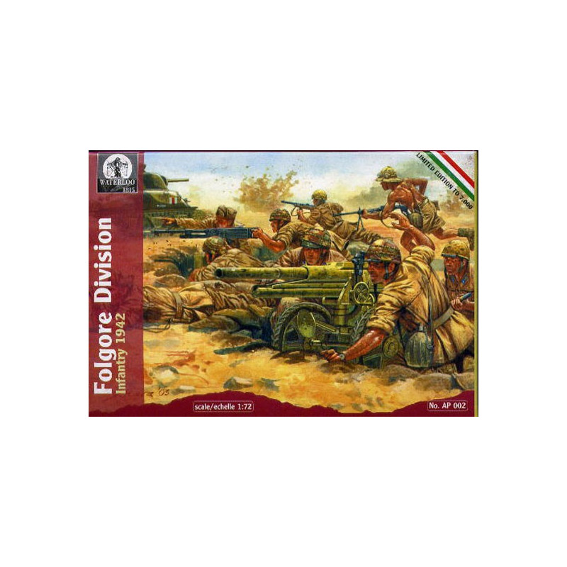 Italian infantry figurine 1942 1/72 | Scientific-MHD