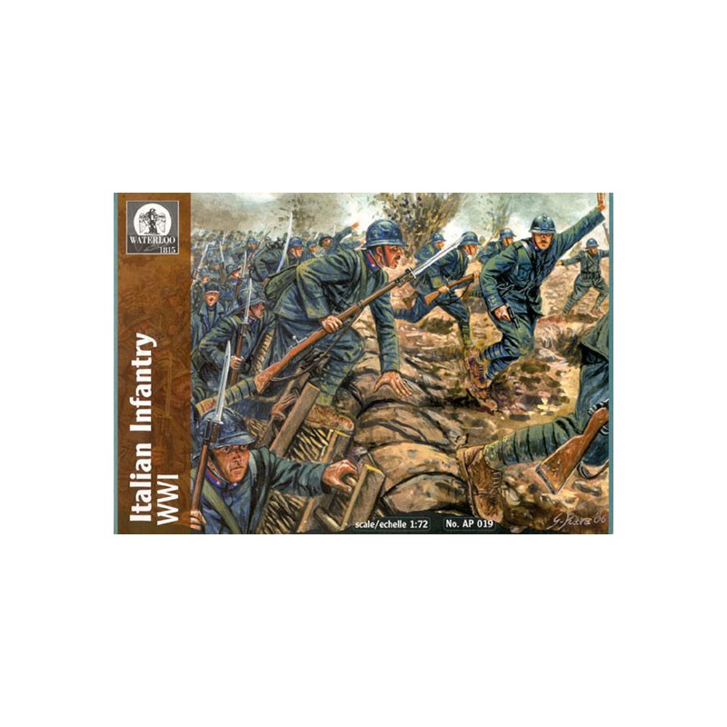 Italian infantry figurine wwi 1/72 | Scientific-MHD