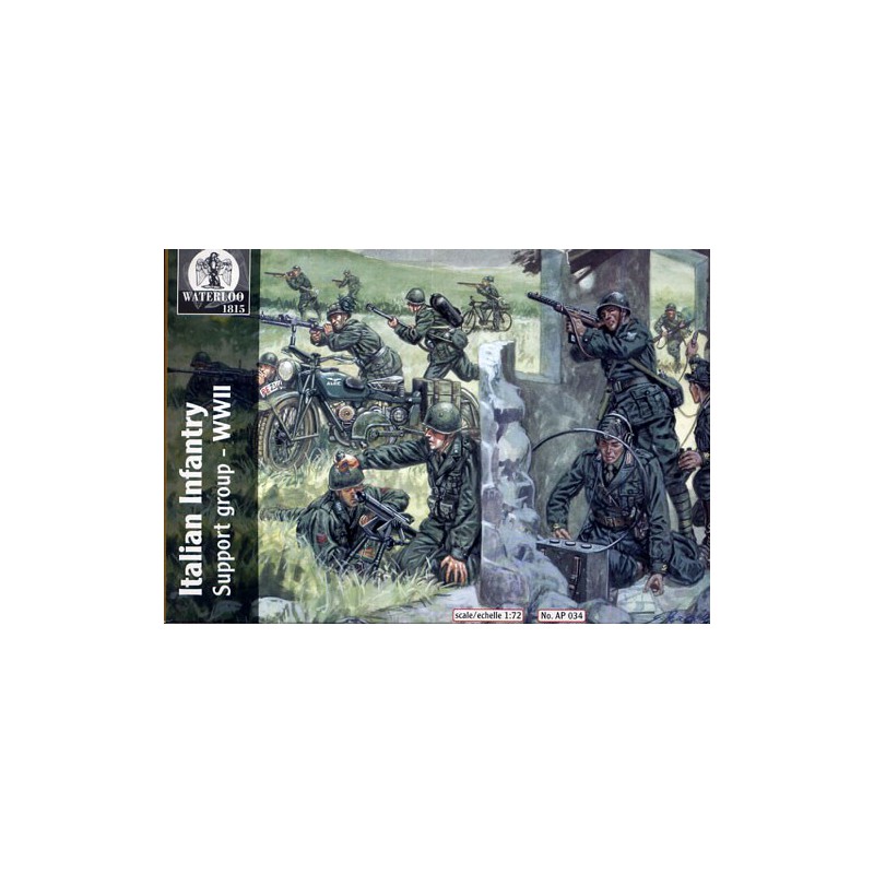 Italian infantry figurine wwii 1/72 | Scientific-MHD