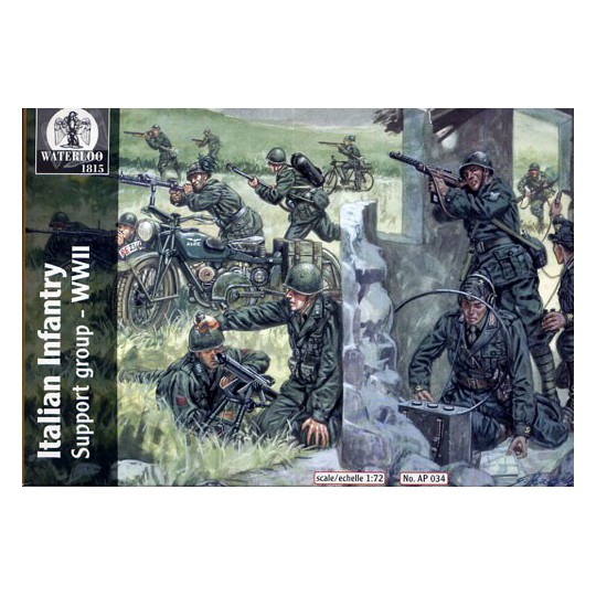 Italian infantry figurine wwii 1/72 | Scientific-MHD