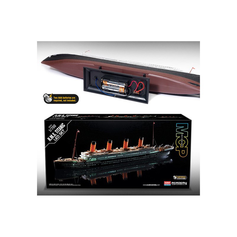 R.M.S. Titanic + 1/700 LEDs | Scientific-MHD