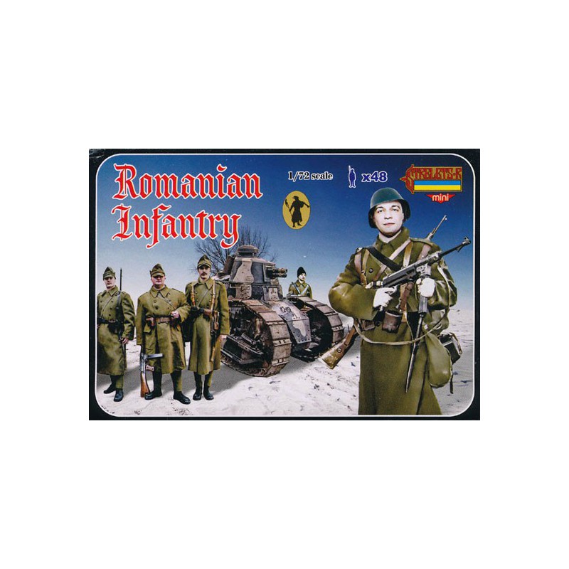 Romanian infantry figurine 1/72 | Scientific-MHD