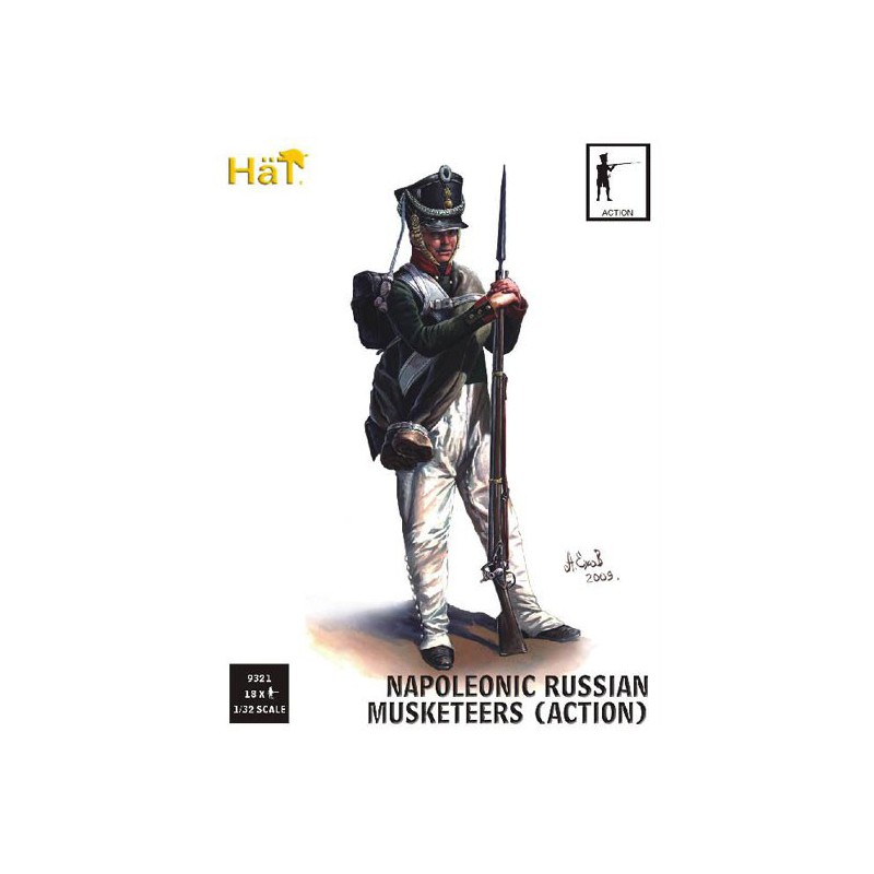 Russian infantry figurine Action 1/32 | Scientific-MHD