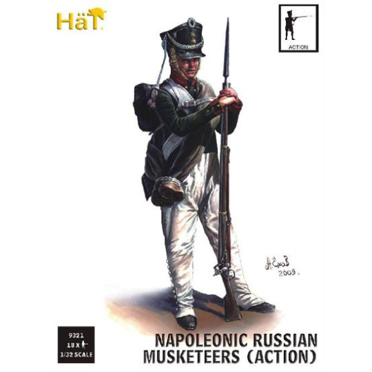 Russian infantry figurine Action 1/32 Russian infantry figurine Action 1/32 | Scientific-MHD